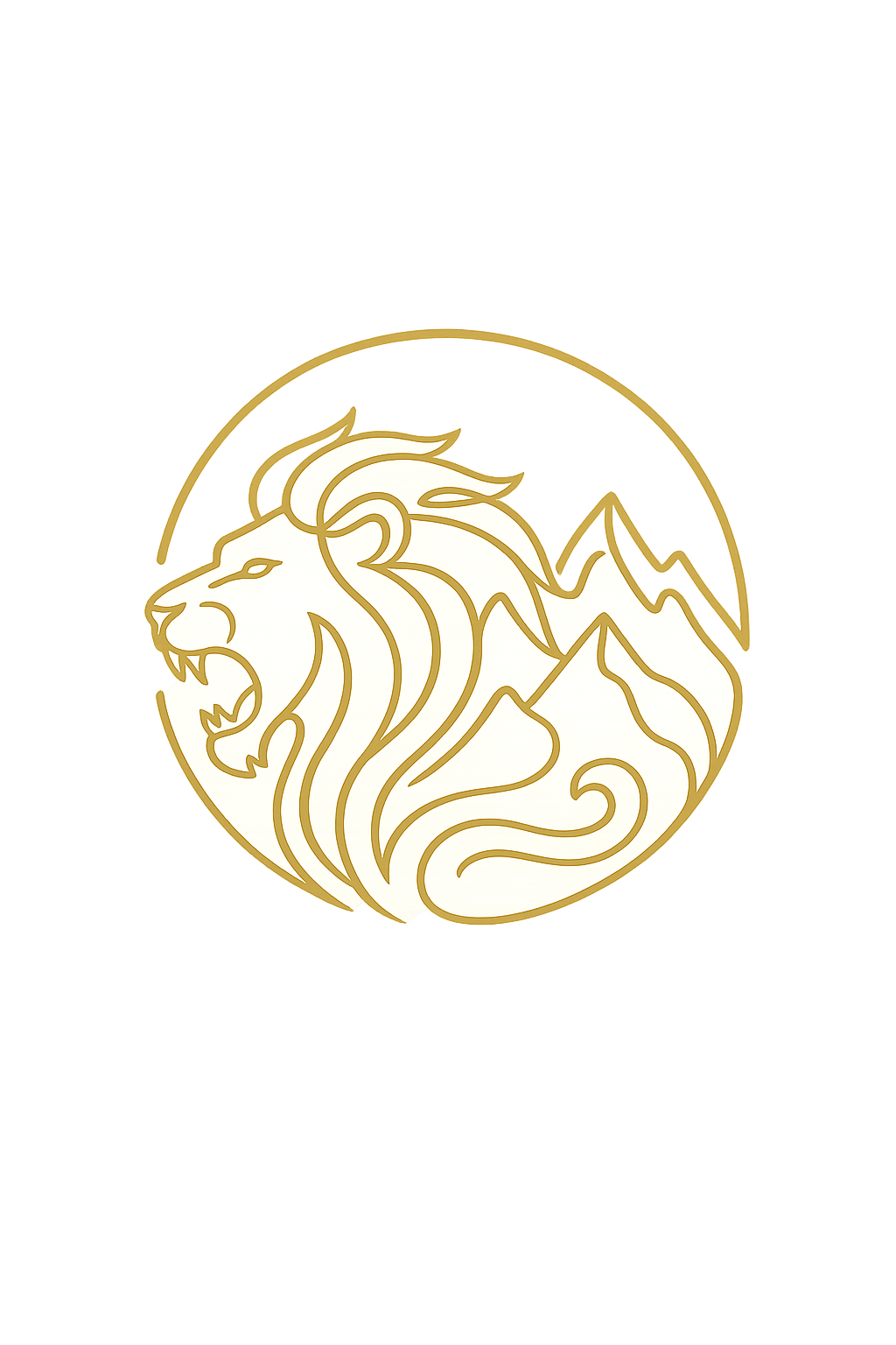 Allmend Lion Yoga Logo